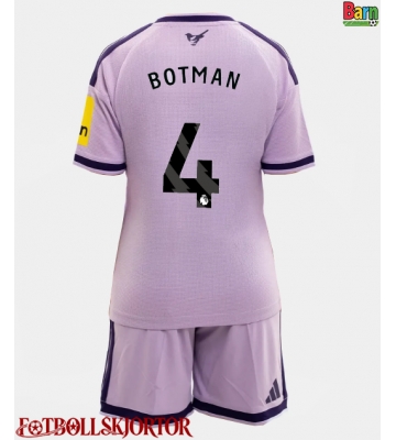 Newcastle United Sven Botman #4 Tredje Kläder Barn 2026-27 Kortärmad (+ Korta byxor)